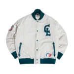 Baseball Varsity Jacket (Ivory)