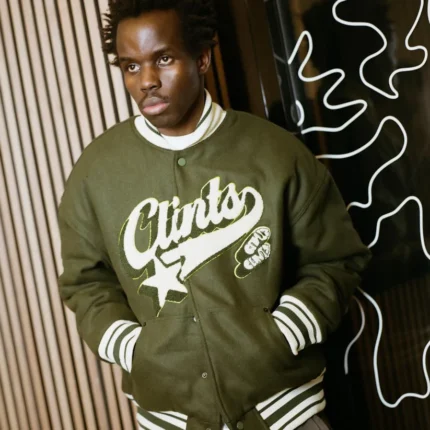 Baseball Varsity – Green Jacket f