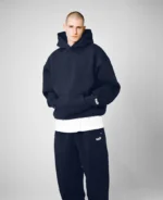 Classic Hoodie – Navy Blued