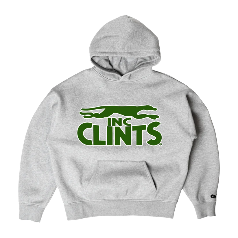 Clints Greyhound Hoodie – Grey Clints Greyhound Hoodie – Grey
