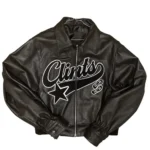 Clints Inc Leather Jacket – Black