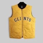 Clints Inc Sleeveless Jacket – Yellow