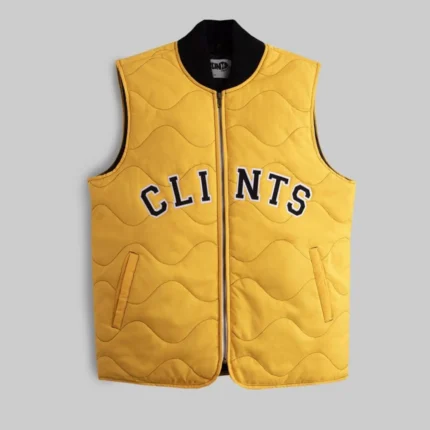Clints Inc Sleeveless Jacket – Yellow