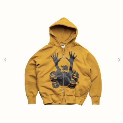 Clints Inc Step Correct Hoodie – Yellow