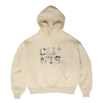 Clints Patch Work Hoodie – Cream