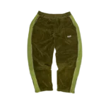 Velour track – Olive Green pant