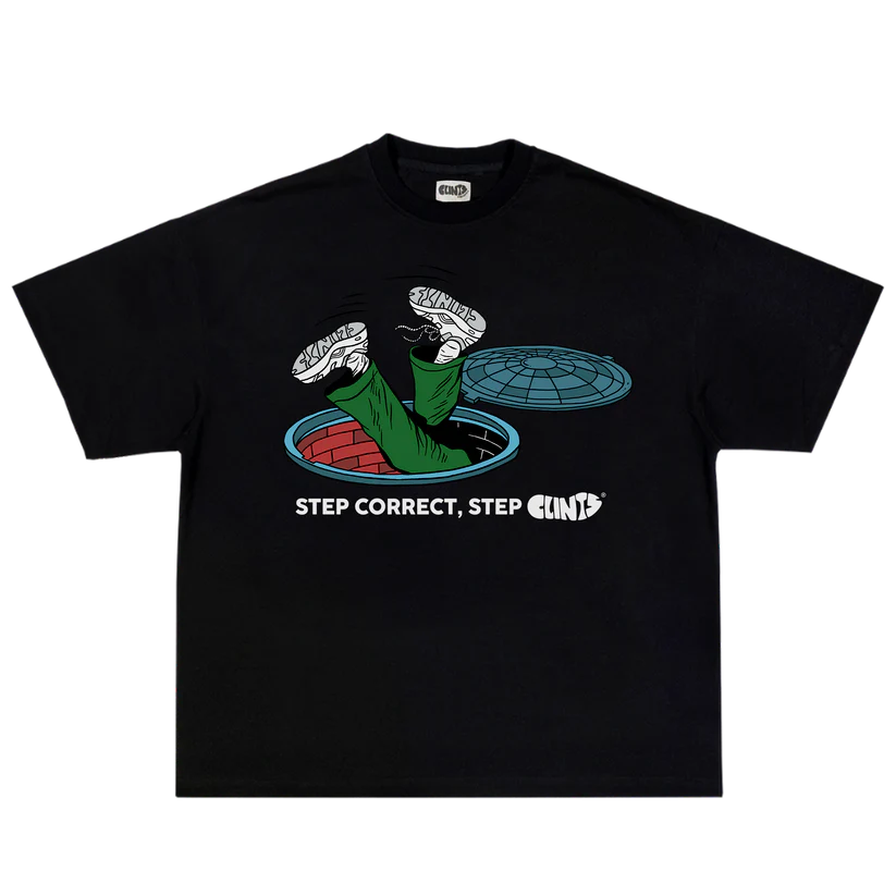 ‘Clints ‘Manhole’ Tee ‘Clints ‘Manhole’ Tee
