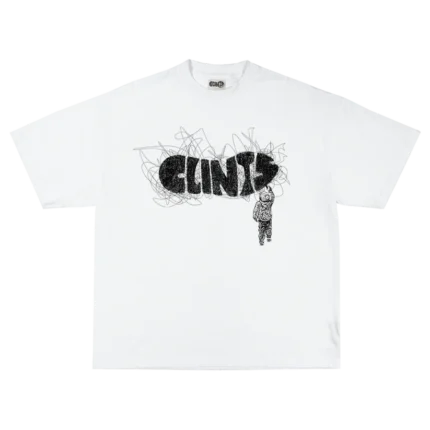 ‘Clints ‘Scribble’ Tee – Heavyweight
