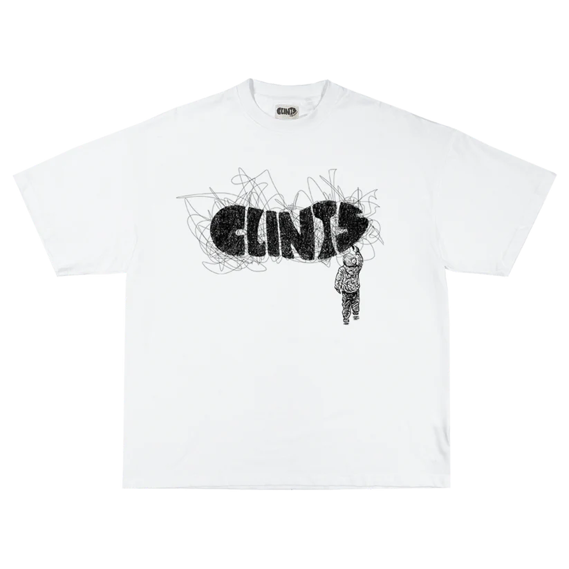 ‘Clints ‘Scribble’ Tee – Heavyweight ‘Clints ‘Scribble’ Tee – Heavyweight