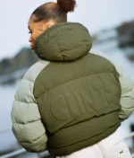 ⁠Rippled Puffer – Green f